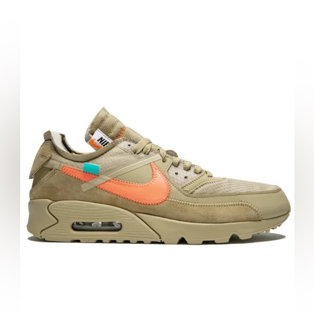 Off - White x Air Max 90 Desert Ore